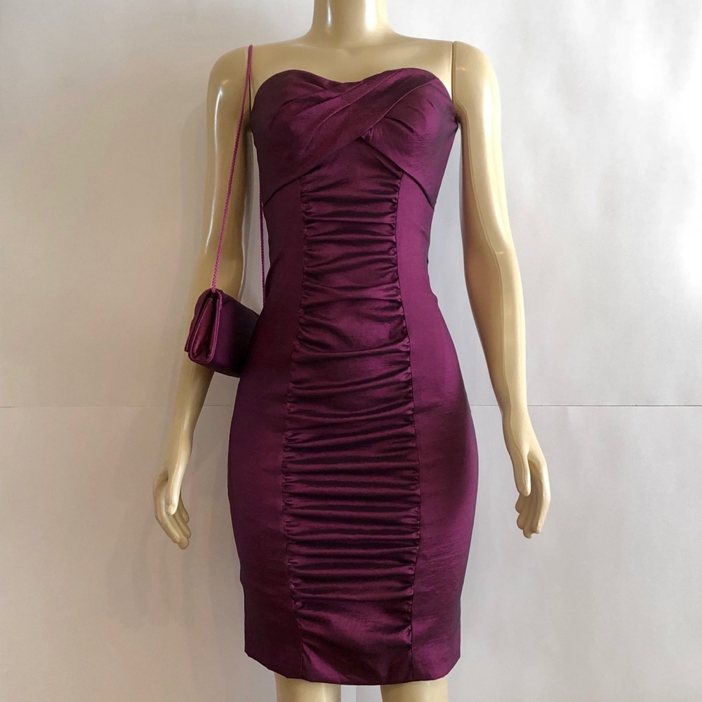 Xscape dress with Apt. 9 purse.